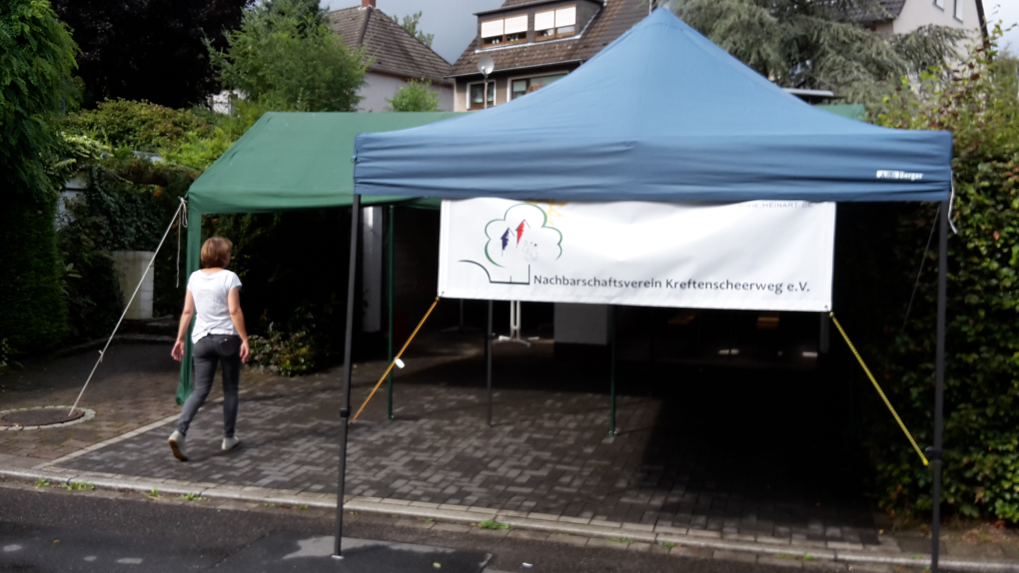 Der Nachbarschaftsverein auf dem Straßenfest 2017