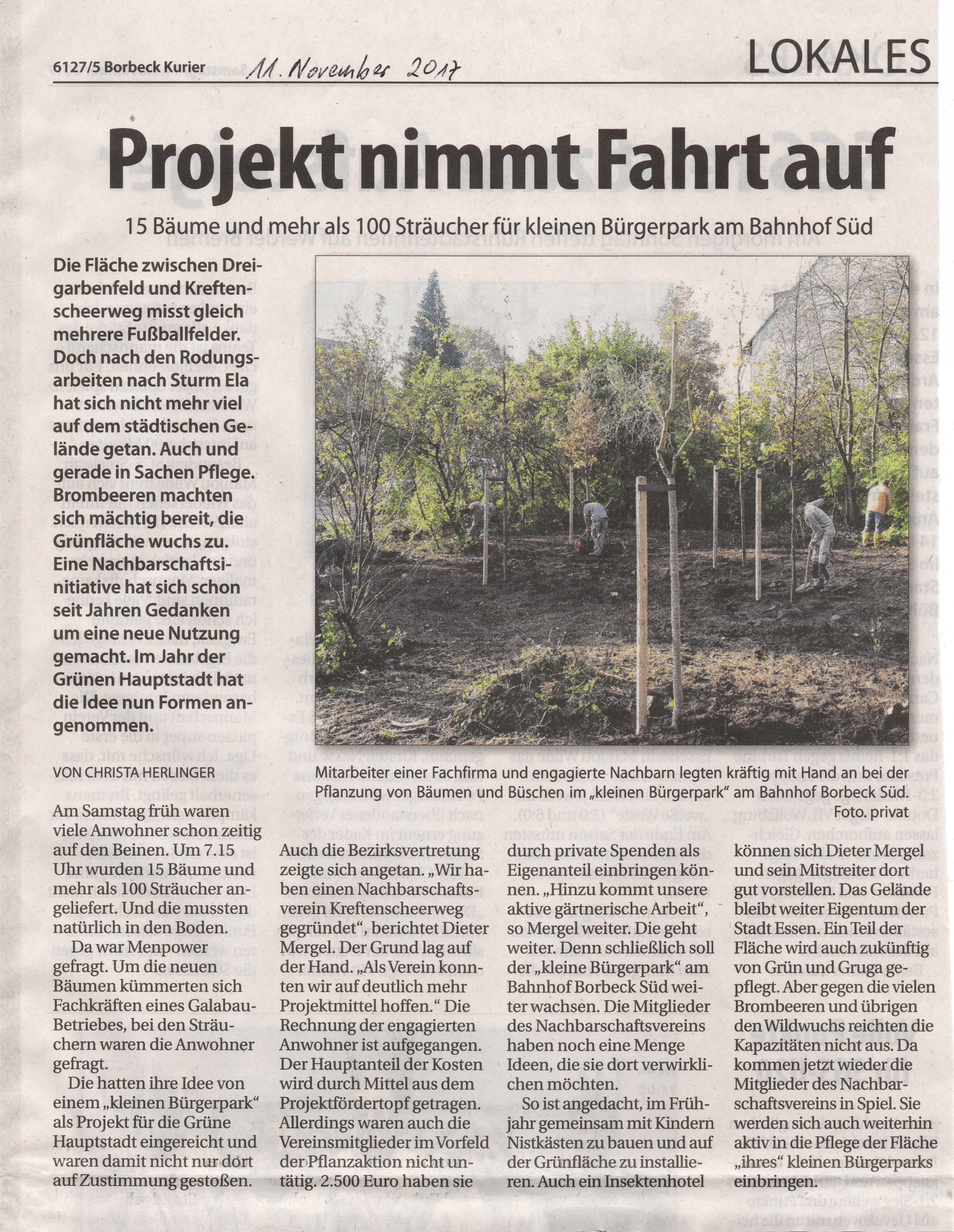 Borbeck-Kurier vom 11.11.2017