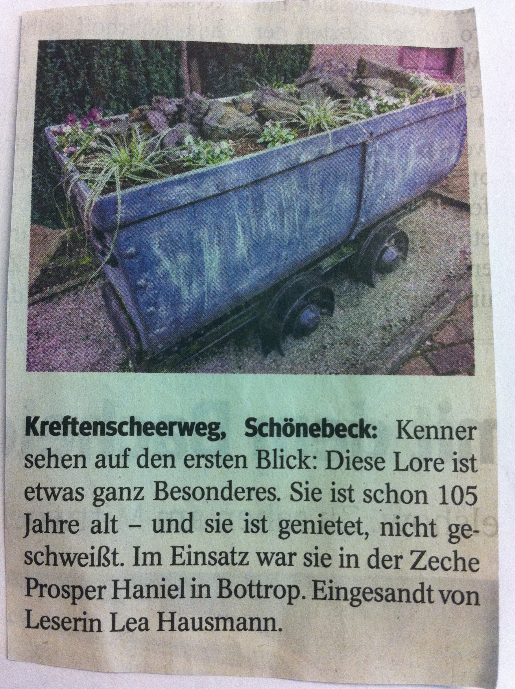 Die "Hausmann"-Lore